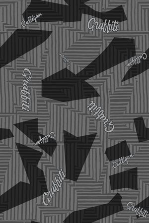 几何印花华亿平台图片