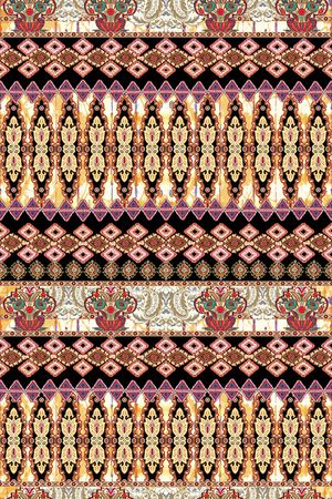 民族风印花华亿平台图片