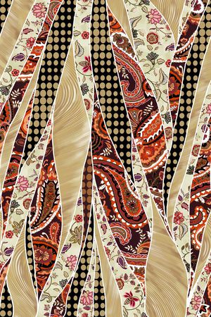 几何印花华亿平台图片