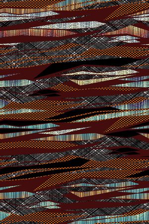 几何印花华亿平台图片