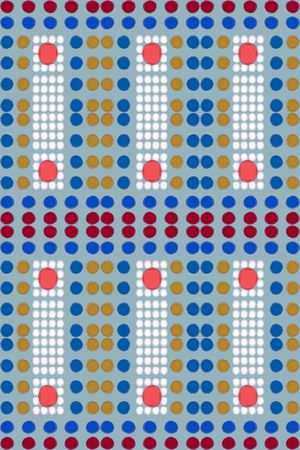 几何印花华亿平台图片