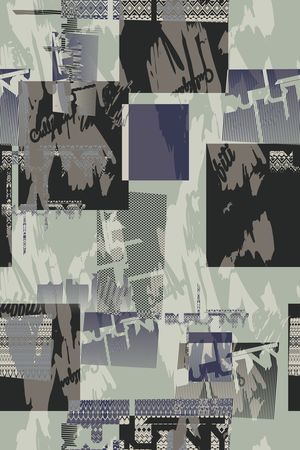 几何印花华亿平台图片