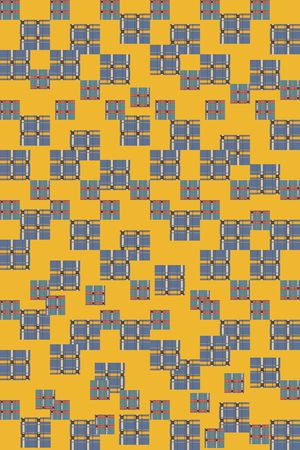 几何印花华亿平台图片