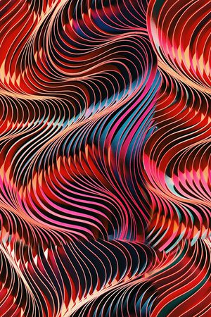 线条印花华亿平台图片