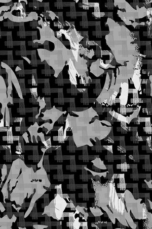 几何印花华亿平台图片