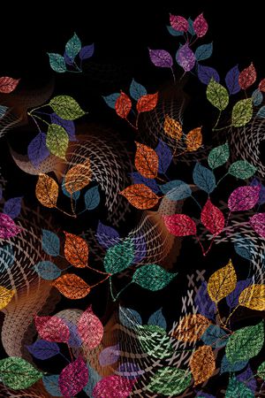 定位花印花华亿平台图片