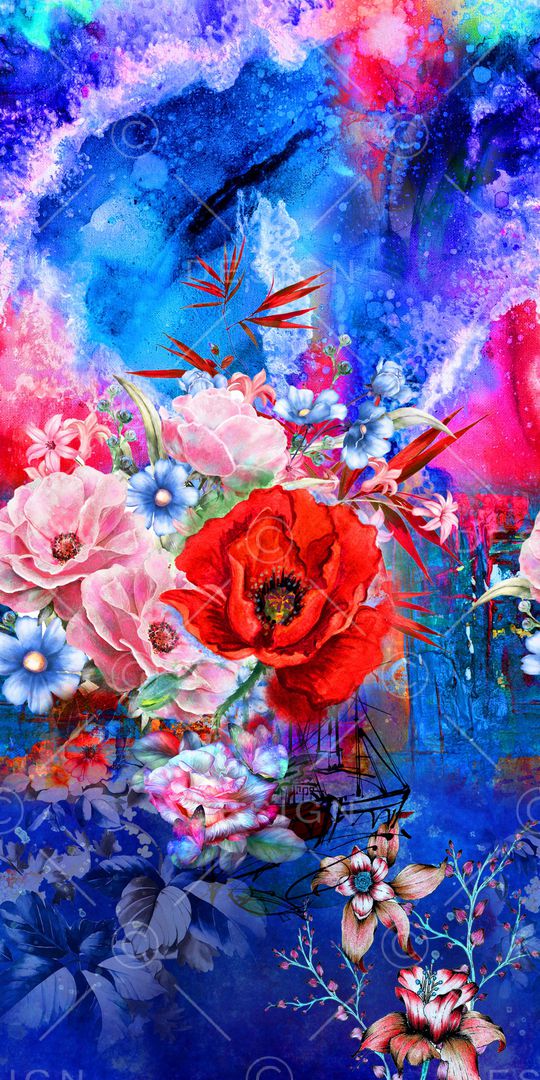 定位花印花华亿平台图片