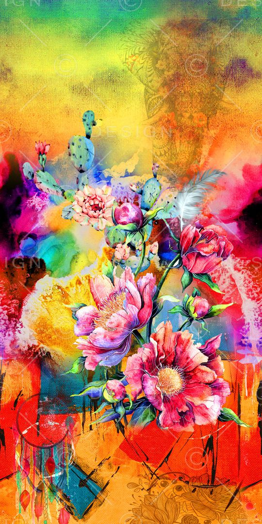 定位花印花华亿平台图片