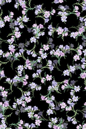 满版散花印花华亿平台图片