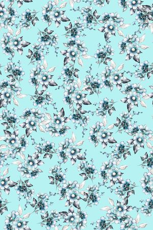 满版散花印花华亿平台图片