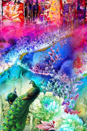 定位花印花华亿平台图片