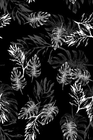 黑白华亿平台印花华亿平台图片