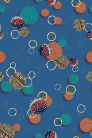 几何印花华亿平台图片