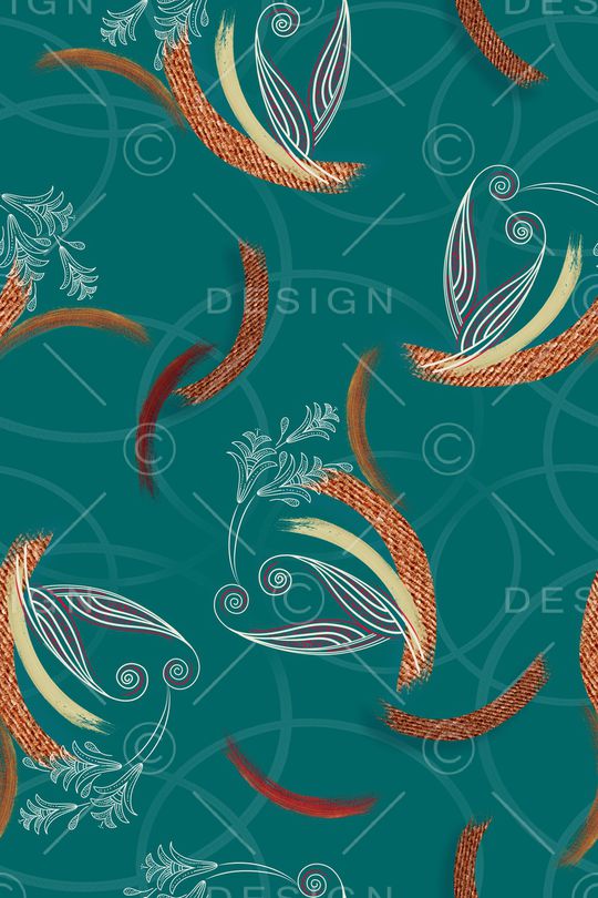 笔触印花华亿平台图片