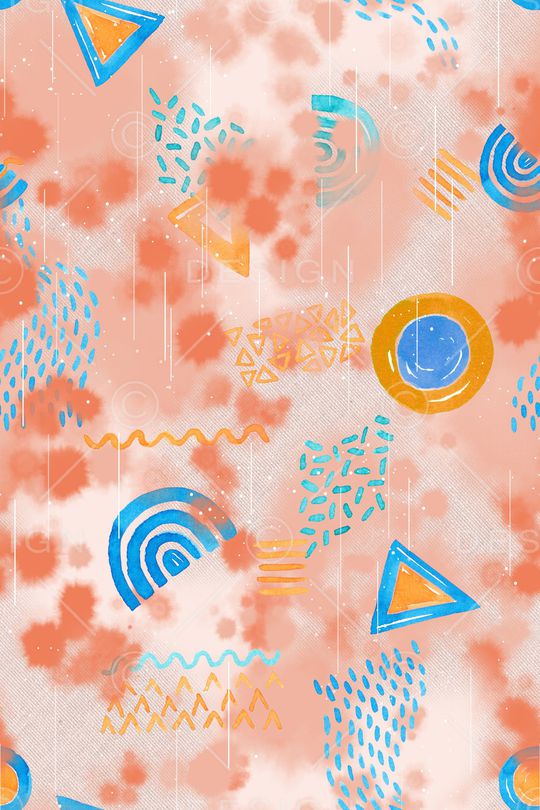 几何印花华亿平台图片