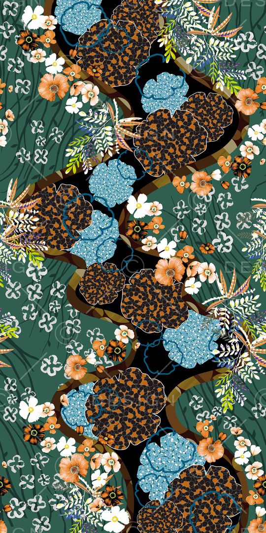 几何印花华亿平台图片