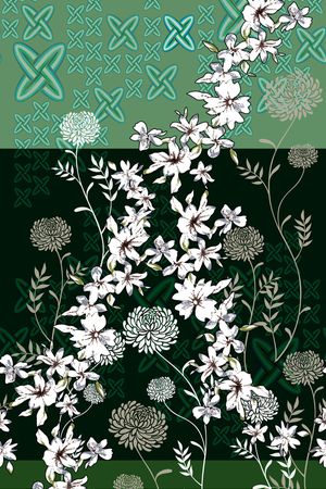 几何印花华亿平台图片