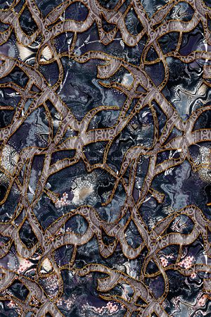 几何印花华亿平台图片