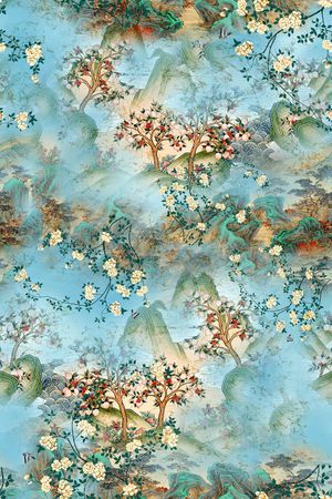 几何印花华亿平台图片