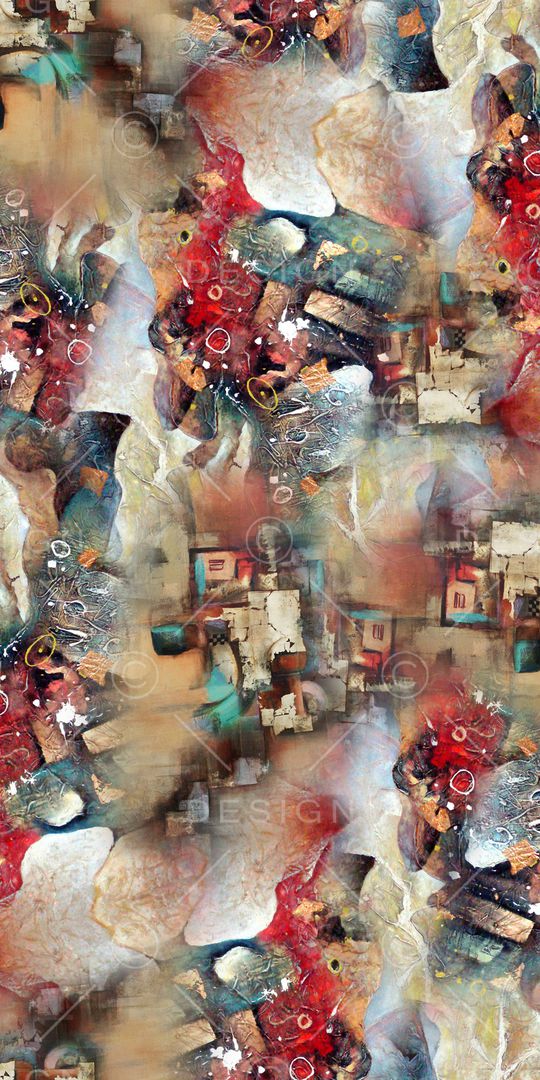 抽象印花华亿平台图片