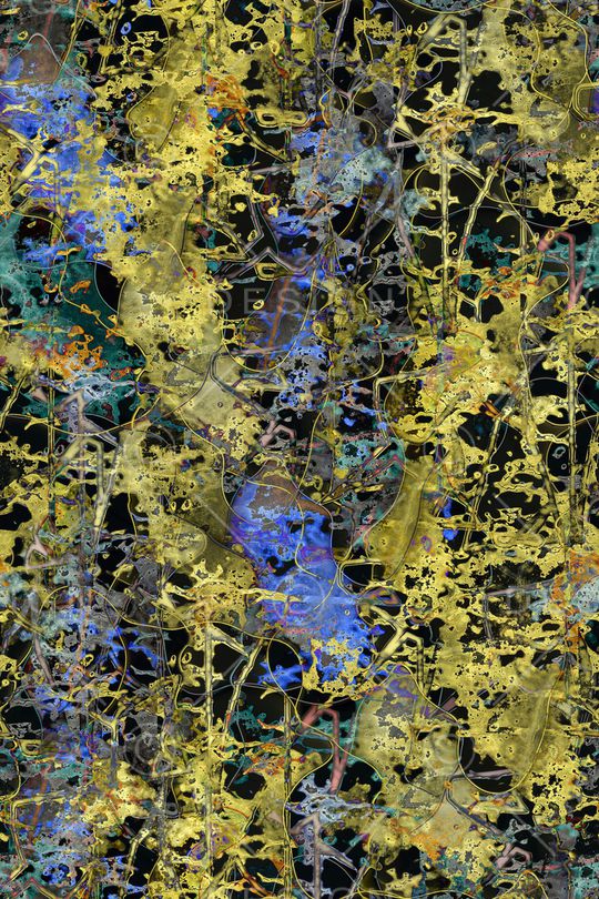 抽象男装印花华亿平台图片