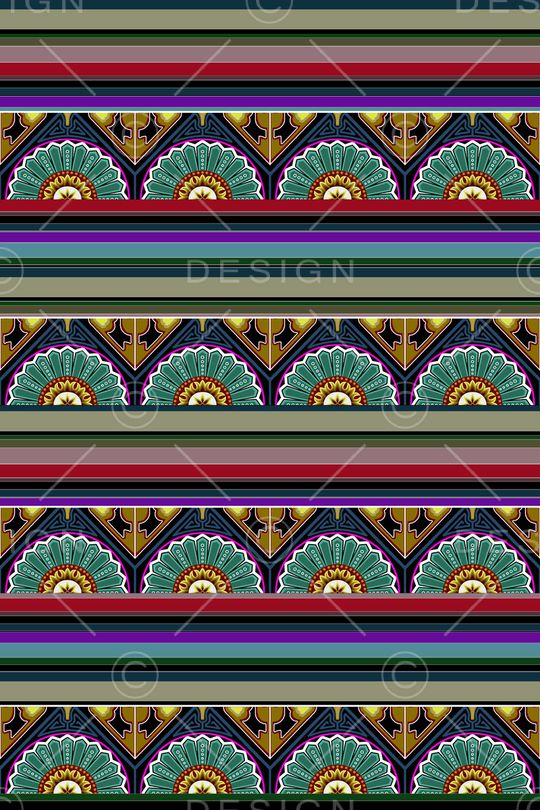 民族风印花华亿平台图片