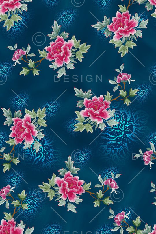 复古印花华亿平台图片