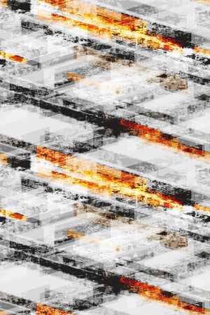 几何印花华亿平台图片