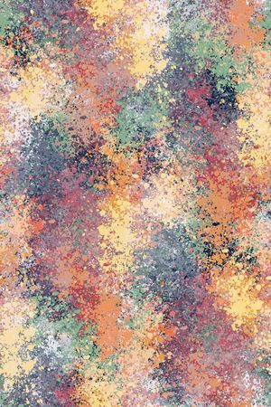 抽象男装印花华亿平台图片