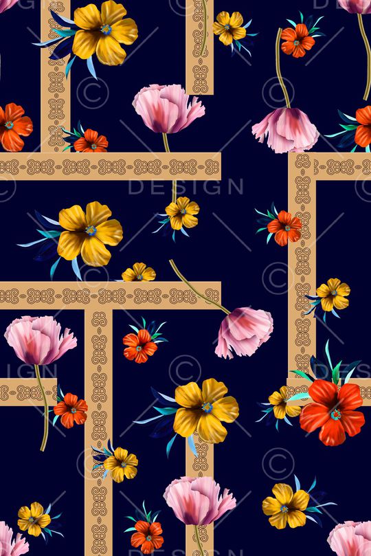 时尚印花华亿平台图片