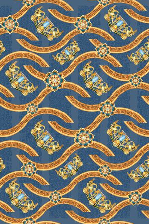 大牌风印花华亿平台图片