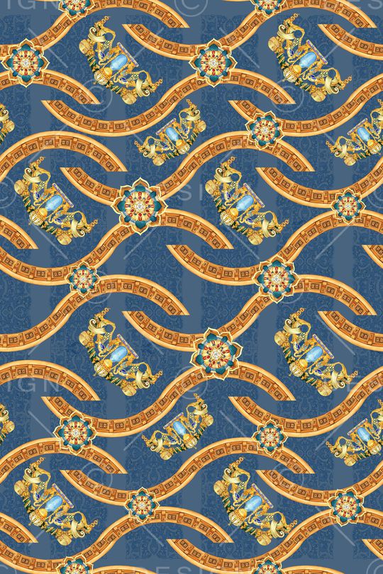 大牌风印花华亿平台图片