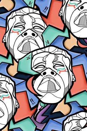 雕塑印花华亿平台图片