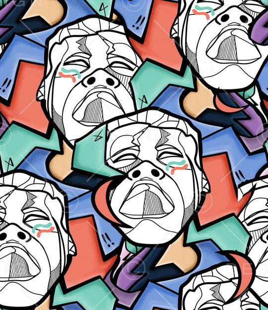 雕塑印花华亿平台图片