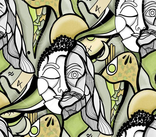 雕塑印花华亿平台图片