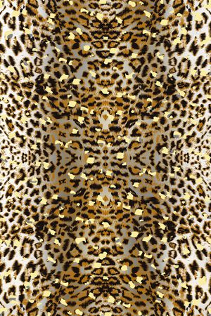 豹纹印花华亿平台图片