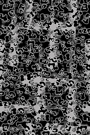 黑白华亿平台印花华亿平台图片