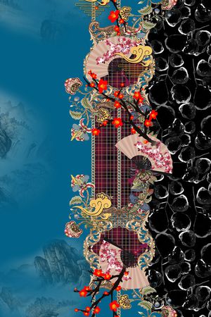 定位花印花华亿平台图片