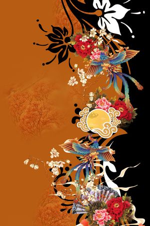 定位花印花华亿平台图片