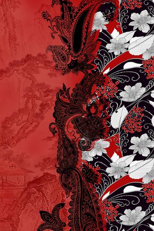 定位花印花华亿平台图片