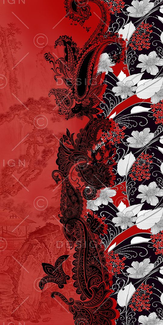 定位花印花华亿平台图片