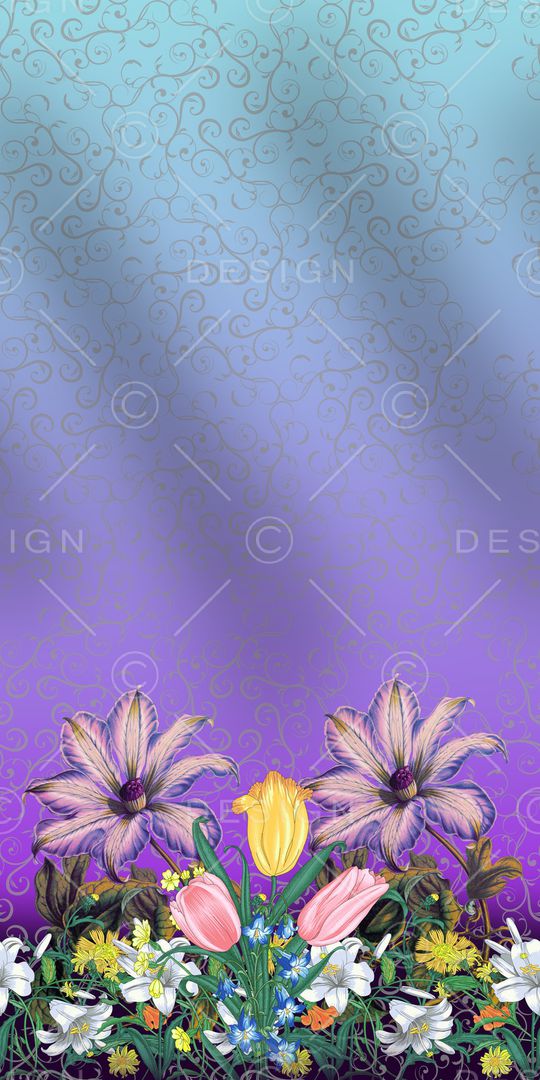 绿植树叶印花华亿平台图片