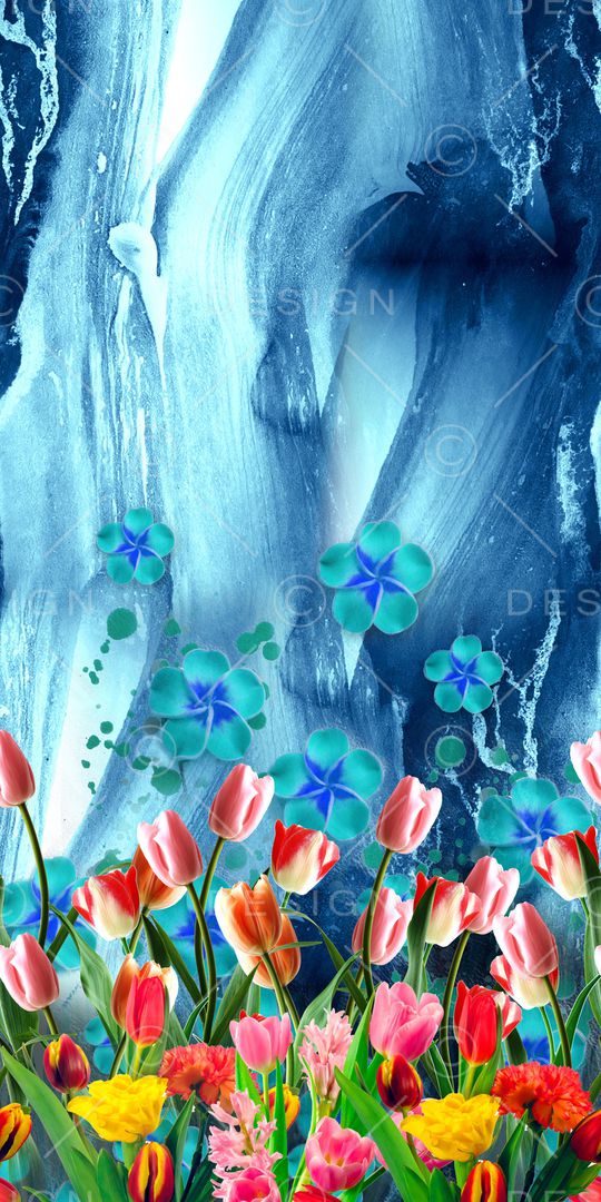 绿植树叶印花华亿平台图片