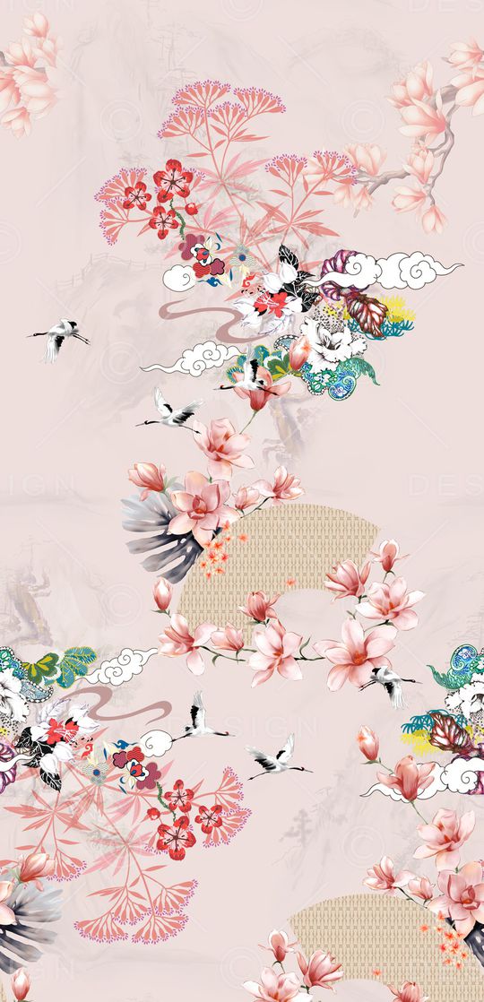 旗袍印花华亿平台图片