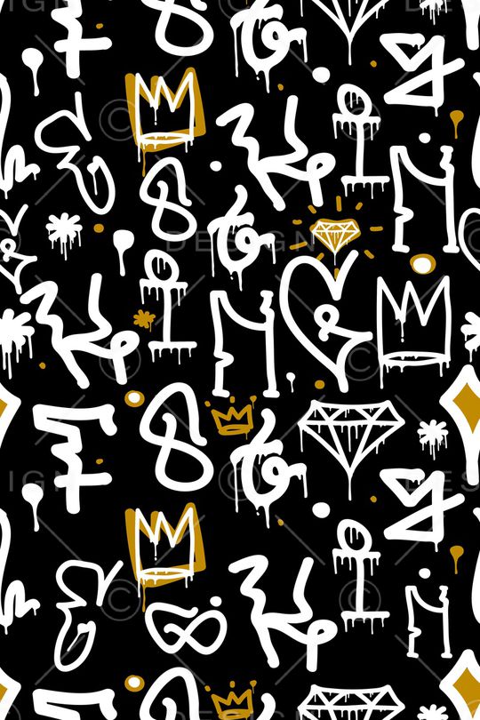 抽象印花华亿平台图片