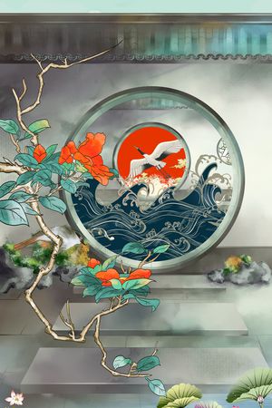 几何印花华亿平台图片