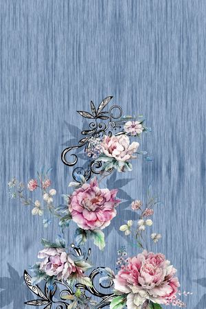 定位花印花华亿平台图片