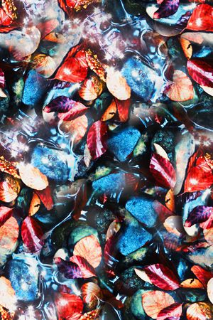 几何印花华亿平台图片