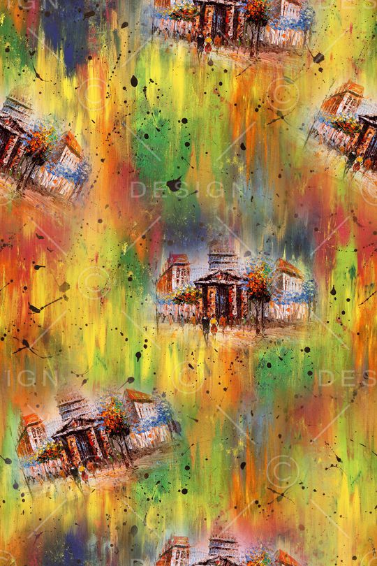 几何印花华亿平台图片