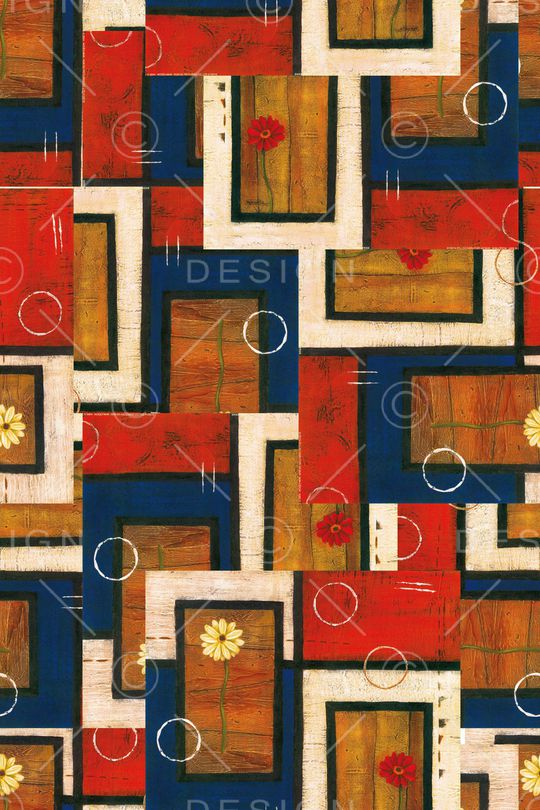 几何印花华亿平台图片